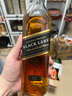 尊尼獲加黑方黑牌12年 蘇格蘭調和型威士忌 洋酒 黑牌500ml 曬單實(shí)拍圖