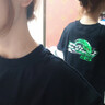 EVISU【EVISU限量賽車(chē)周邊】EVISU福神2025秋新品男士竹葉青印花T恤 黑色 M 曬單實(shí)拍圖