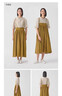 無(wú)印良品（MUJI）IDEE 女式 強捻 兩穿裙 女夏季款裙子 棉麻 吊帶裙  GAD14C4S 卡其色 L (165/72A) 曬單實(shí)拍圖