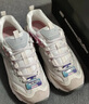 斯凱奇（Skechers）女鞋小白熊女士休閑鞋子厚底增高百搭運動(dòng)軟底老爹鞋女99999863 白色/海軍藍色/WNV1 37 曬單實(shí)拍圖