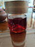 大益TAETEA茶葉普洱茶餅茶 5年自然陳化京風(fēng)荷露熟茶357g/餅 2001批次 曬單實拍圖