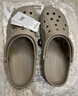 卡駱馳crocs洞洞鞋貝雅男鞋女鞋輕便耐磨一腳蹬拖鞋休閑鞋|10126 深藍-410 44 (280mm) 曬單實(shí)拍圖