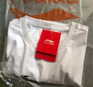 李寧（LI-NING）短袖t恤男夏款潮流印花情侶款半袖寬松休閑透氣圓領(lǐng)純棉運動T恤 曬單實拍圖