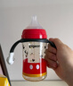 貝親（Pigeon）PPSU迪士尼雙把手奶瓶240ml L號奶嘴 經(jīng)典米奇 6月+ AA238 曬單實(shí)拍圖