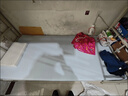 藍盒子小藍墊學(xué)生宿舍租房專(zhuān)用記憶棉床墊褥子可折疊軟榻榻米60藍0.9x2m 曬單實(shí)拍圖