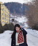 CHANEELR & KARITH圍巾冬季女2025新款圍脖加厚保暖披肩送女生老婆輕奢生日新年禮物 輕奢時(shí)尚百搭ck風(fēng)【紅配米】 曬單實(shí)拍圖