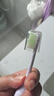 飛利浦（PHILIPS）電動(dòng)牙刷牙醫(yī)推薦聲波震動(dòng)牙刷情侶款護(hù)齦軟毛清潔成人自動(dòng)牙刷七夕情人節(jié)禮物送男友送女友禮物 【單支裝】加贈(zèng)3支刷頭 2471紫色 曬單實(shí)拍圖