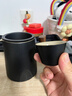 京東京造  旅行茶具 便攜旅行茶具茶杯戶外茶具整套黑陶舟山 一壺四杯 曬單實(shí)拍圖