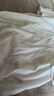 名創(chuàng  )優(yōu)品（MINISO）2件裝短袖t恤男夏季純白色重磅純棉寬松半袖男生百搭休閑大碼體恤 【2件裝】白色+酒紅 L 175 (名創(chuàng  )優(yōu)品 品控嚴格) 曬單實(shí)拍圖