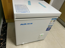 奧克斯小冰柜家用省電保鮮冷凍冰柜 商用節能迷你小型臥式冷柜 儲母乳柜冰箱 【國補】128升級節能款|可囤60斤肉 28L 曬單實(shí)拍圖