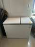 新飛（Frestec）220升家用商用冰柜 雙箱雙溫冷柜 頂開(kāi)門(mén) 冷藏冷凍臥式冰箱以舊換新BCD-220DHF 曬單實(shí)拍圖