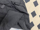 頭號青年外套男士2025秋冬季輕商務(wù)防風(fēng)工裝夾克加大碼沖鋒衣男 黑 5XL 曬單實(shí)拍圖