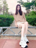 CAMILA KSENIA老爹鞋女士2025新款秋季時(shí)尚高檔厚底網(wǎng)面透氣小白休閑百搭運動(dòng)鞋 米白色 38 曬單實(shí)拍圖