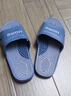 啄木鳥(niǎo)按摩拖鞋男士夏季2026新款家居室內腳底穴位養生足療鞋防滑涼 深藍 【足底按摩】 42-43 【適合41-42】 曬單實(shí)拍圖
