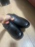紅蜻蜓男鞋春夏款男士爸爸一腳蹬軟面皮商務(wù)休閑皮鞋男WTA42860 黑色41 曬單實(shí)拍圖