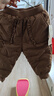 巴拉巴拉兒童羽絨褲女童外穿長(cháng)褲冬季保暖褲200424108003 曬單實(shí)拍圖