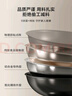 京東京造 鈦麟紋純鈦炒鍋Pro【升級一級不粘】炒菜電磁爐燃氣灶32cm 曬單實拍圖
