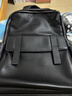 皮爾卡丹雙肩包男士真皮書(shū)包大容量商務(wù)出差旅行電腦背包實(shí)用禮物高端輕奢 黑色經(jīng)典款 曬單實(shí)拍圖