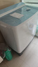 美的（Midea）洗衣機半自動(dòng)雙桶 MP12S166 12公斤大容量 一級能效 雙缸雙桶洗衣機 以舊換新 家電國家補貼20% 曬單實(shí)拍圖