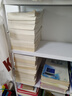 東方北極星（DFBJX）書架落地置物架書柜學(xué)生家用現(xiàn)代簡約鐵藝雜志架收納架 白色五層100*25*156帶圍欄 曬單實(shí)拍圖