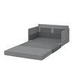 宜家（IKEA）FRIDHULT弗里德胡特沙發(fā)床伸縮雙人小戶型客廳沙發(fā)床簡易 沙發(fā)床基尼薩 淡灰色 曬單實拍圖