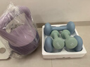 Keep彩色浸塑啞鈴男女健身女士手臂塑形力量訓練 薄荷綠 1.5kg*2 曬單實(shí)拍圖