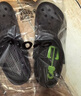卡駱馳（CROCS）洞洞鞋貝雅男鞋女鞋輕便耐磨一腳蹬拖鞋休閑鞋|10126 黑色-001 43 (270mm) 曬單實(shí)拍圖