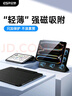 億色適用iPad pro保護套iPad Pro2024保護殼11英寸新款M4芯片磁吸雙面夾蘋(píng)果平板電腦輕薄抗彎帶搭扣黑 曬單實(shí)拍圖