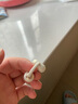 QCY C50 小耳球 藍牙耳機耳夾式AI翻譯 不漏音骨傳導概念碳纖維振膜云感佩戴通話(huà)降噪長(cháng)續航 奶昔白 曬單實(shí)拍圖