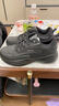 里奇.喬丹   RICKY JORDAN2025新款大碼男鞋肥腳寬腳運動(dòng)鞋網(wǎng)面透氣大號男士鞋子厚底休閑鞋 黑紅皮面防水 不加絨 43 曬單實(shí)拍圖