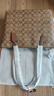 蔻馳（COACH）奢侈品TOTE女包單肩拉鏈托特包4455【品牌授權】七夕情人節(jié)禮物 曬單實拍圖