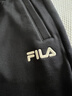 FILA 斐樂(lè )情侶款男女長(cháng)褲25秋冬季新款休閑寬松收口運動(dòng)褲子加絨保暖 【加絨版】正黑色-BK M 170/80A/M 曬單實(shí)拍圖