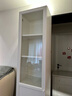 宜家（IKEA）BILLY畢利OXBERG奧克伯柜子儲物柜木質(zhì)玻璃門(mén)書(shū)柜收納柜 白色 曬單實(shí)拍圖