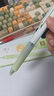 得力（deli）時尚撞色消音按動秒干中性筆 矯姿護套 0.5mmST筆頭學(xué)生刷題筆考試筆 黑色4支/盒SA513 曬單實拍圖