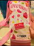 虎牌（TIGER） 保溫杯兒童卡通風(fēng)格雙蓋帶杯套保溫保冷500ML兒童水杯 MBO-A05C 白色WP 500ml 曬單實(shí)拍圖