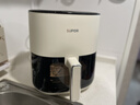 蘇泊爾（SUPOR）空氣炸鍋 免翻面5L大容量可視家用多功能煎炸鍋 液晶觸控?zé)o油低脂電炸鍋蒸汽嫩炸薯?xiàng)l機(jī) 可視免翻面 5L 曬單實(shí)拍圖