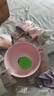 CHAHUA茶花 塑料盆26.5cm1只裝 小號抗菌洗臉盆嬰兒新生兒洗屁屁洗腳盆 曬單實(shí)拍圖