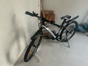 金武端自行車成人山地車公路賽車單車騎行變速超輕越野中學(xué)生初中青少年 頂配版-輻條輪-黑白色 26寸21速 曬單實(shí)拍圖