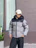 鴨鴨（YAYA）【320g充絨】羽絨服男短款2025冬季新款加厚零下極寒面包服外套 青光黑色 L (建議130-150斤) 曬單實(shí)拍圖