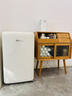 小吉（MINIJ）121L迷你復古小冰箱冷凍冷藏一體單門(mén)冰箱小型家用宿舍節能低噪客廳靜音冰箱 奶酪白121L冷藏一體 曬單實(shí)拍圖