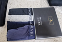 七匹狼內褲男士純棉7A抗菌平角褲舒適透氣中腰防卷邊高彈男式四角褲頭 曬單實(shí)拍圖