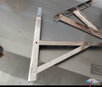 烹帥加厚304不銹鋼空調(diào)外機(jī)支架通用外機(jī)空調(diào)支架1.5匹2/3匹空調(diào)架子 美的專(zhuān)用空調(diào)支架 1.5P加厚款 曬單實(shí)拍圖