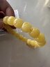 胖東來(lái)品質(zhì)天然俄料蜜蠟手串滿(mǎn)蜜白花蠟琥珀手工老型圓桶珠單圈男 滿(mǎn)蠟老型手串9.5mm 【玩家級丨附證書(shū)】 曬單實(shí)拍圖