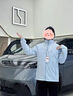 雷薩狼高端軟殼立領(lǐng)沖鋒衣工作服定制印logo科技公司團體服工裝夾克外套 【A款-軟殼立領(lǐng)沖鋒衣】天藍色 L 曬單實(shí)拍圖