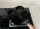 典匠四孔鑄鐵煎蛋鍋無涂層不易粘多功能早餐模具漢堡蛋餃鍋平底煎鍋 曬單實拍圖