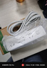 【京東物流】家用智能排插米用家用USB插座板插線板電源多功能開關(guān)插排接線板插板 14孔【4插位 2.8米】 曬單實拍圖