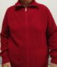 皮爾卡丹（pierre cardin）100純羊毛衫毛衣開衫女2025新款媽媽外套秋冬翻領(lǐng)針織衫披肩外搭 紅色 4XL 建議 【140160斤穿】 曬單實拍圖