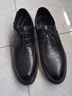 戈耐商務(wù)皮鞋男士真皮英倫秋冬季保暖青中年正裝皮鞋德比西裝鞋子男鞋 黑色 真皮 系帶 春夏秋冬 四季款 42 碼(260MM) 曬單實(shí)拍圖