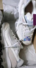 斯凱奇（Skechers）奶茶熊QQ豆乳秋季新款女鞋潮流復古老爹鞋舒適增高運動(dòng)鞋 自然色/NAT 38 曬單實(shí)拍圖