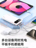 倍思【國家3C安全認證】充電寶自帶線(xiàn)快充10000毫安22.5W小巧可上飛機適用于蘋(píng)果華為安卓小米手機 咖 曬單實(shí)拍圖